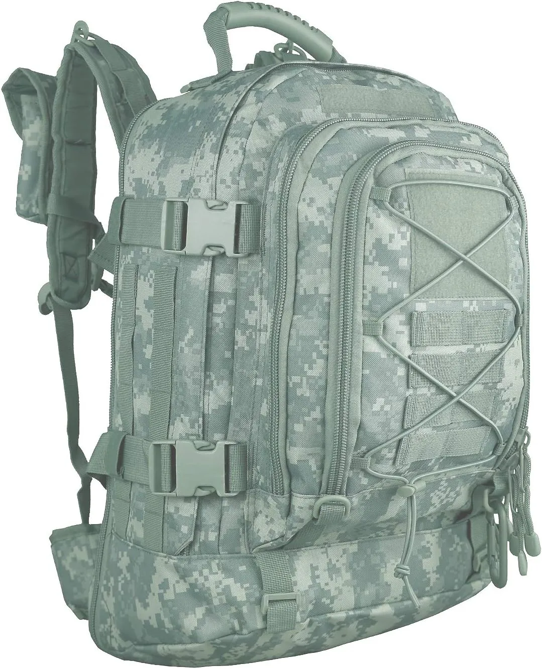 Greencity 3 Day Tactical Backpack Large Capacity Army Molle Bag Expandable Hiking Camping Hunting