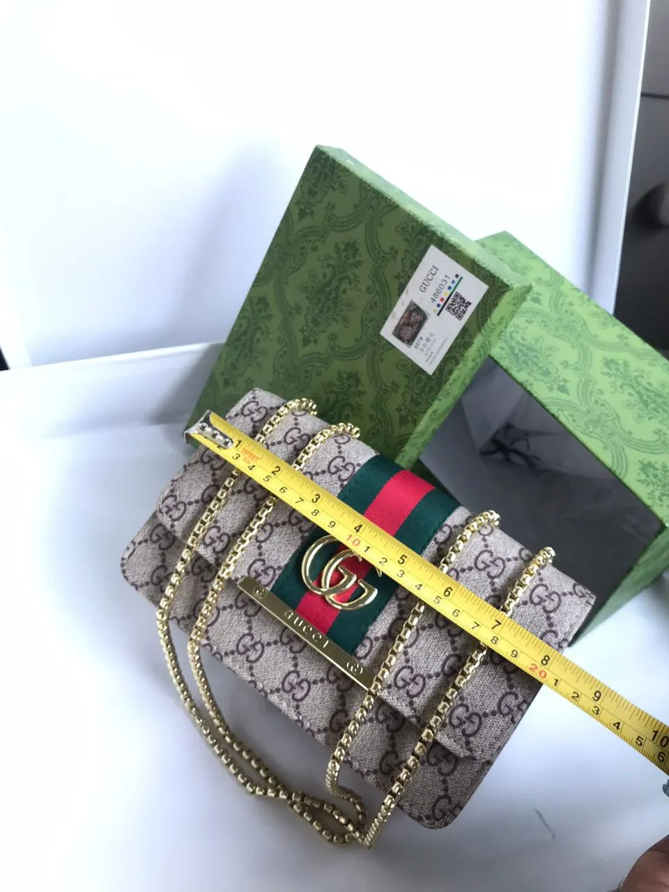 Gucci Floral Print Crossbody Bag