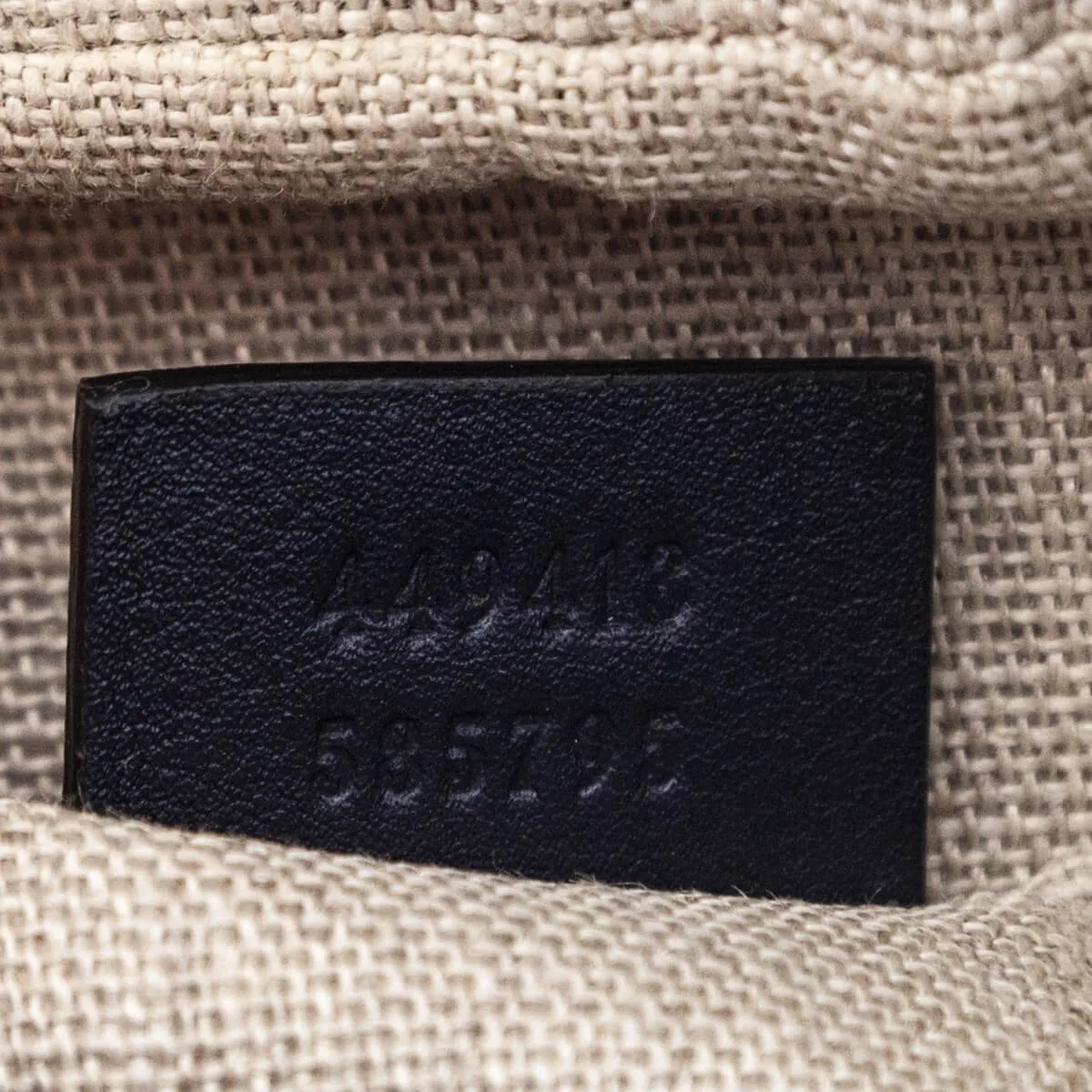 Gucci Navy Soft Microguccissima Mini Bree Messenger Bag