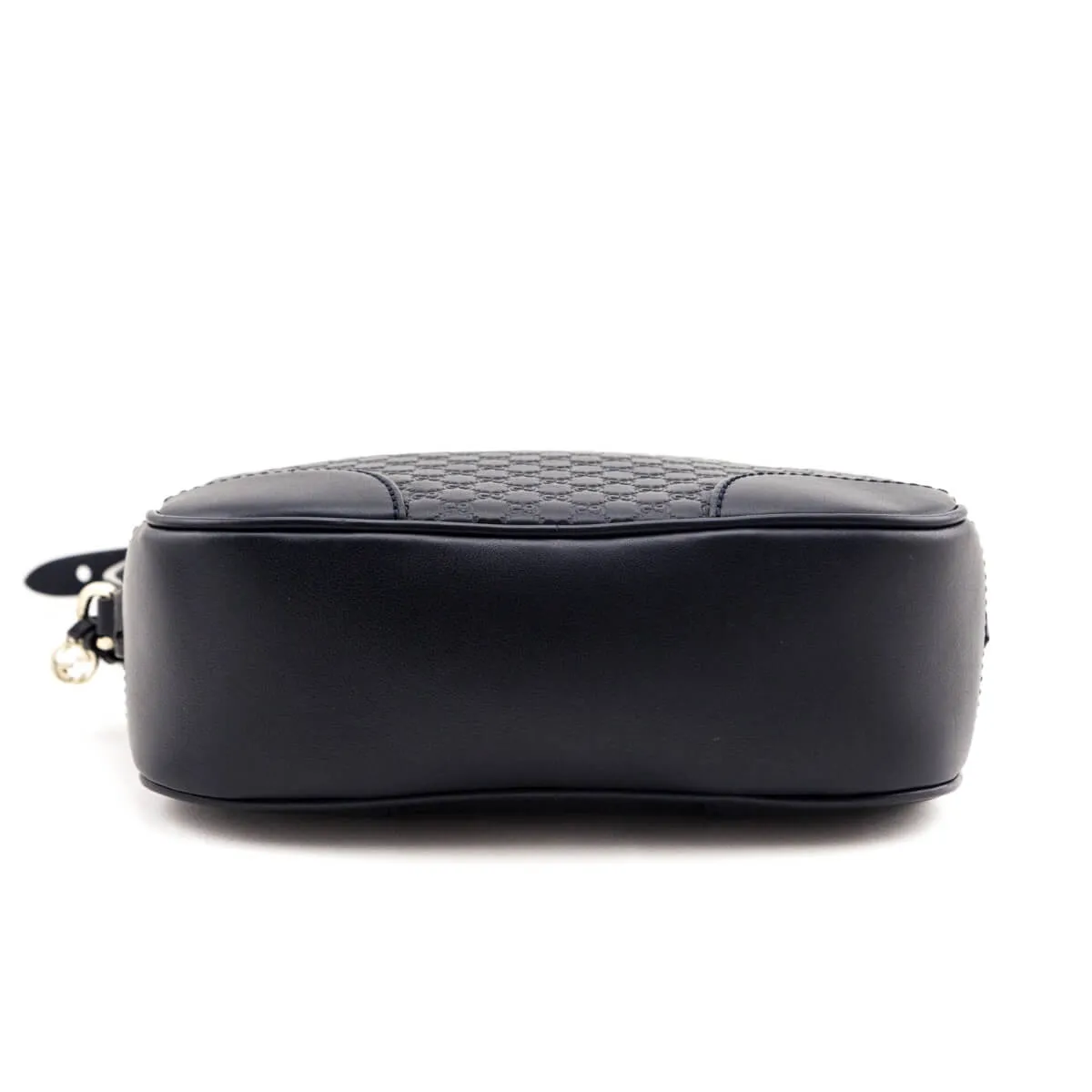 Gucci Navy Soft Microguccissima Mini Bree Messenger Bag
