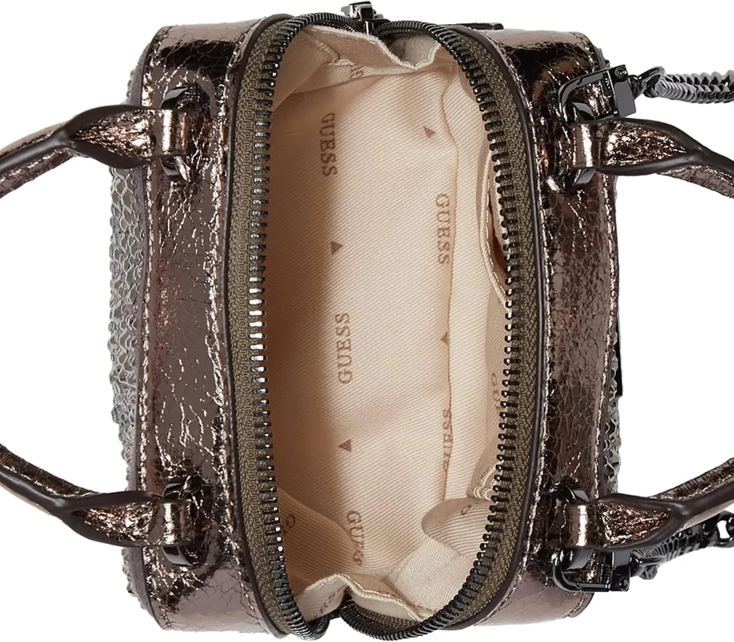 GUESS Lua Mini Crossbody Top Zip