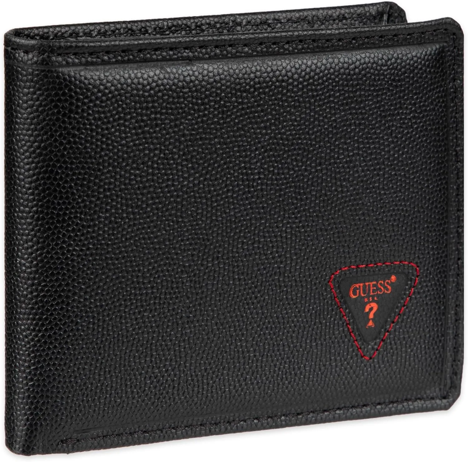 Guess Men's Classic Bifold Wallet with Card Slots, Bill Compartment and Id Window