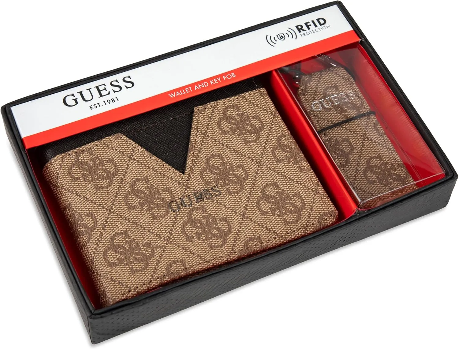 Guess Men's Wallet Gift Set