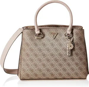 GUESS Noelle Girlfriend Satchel, Brown