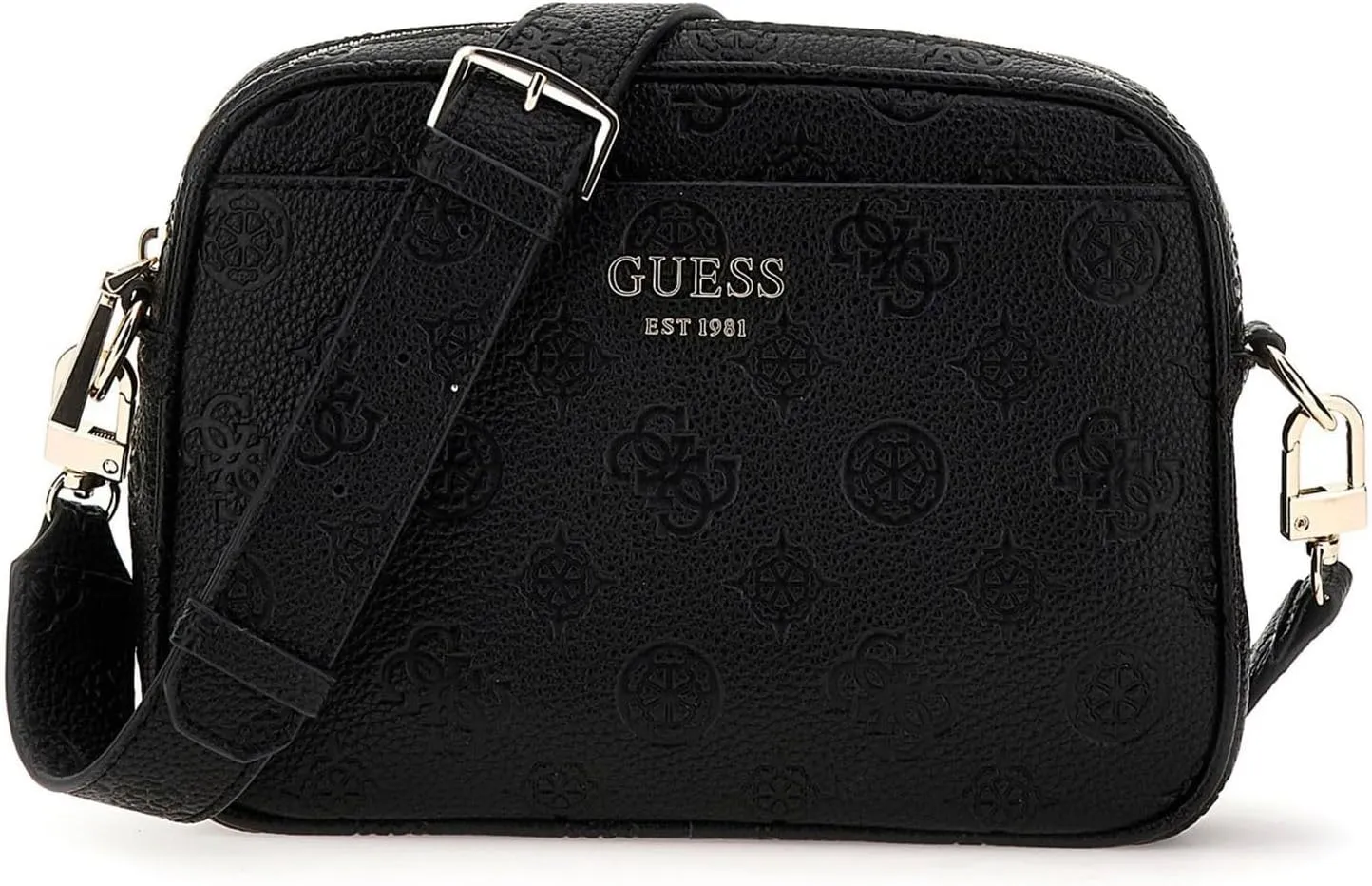 GUESS Vikky II Camera Crossbody, Black Logo