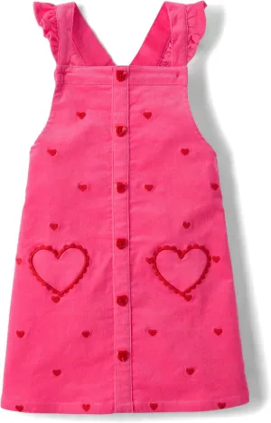 Gymboree Girl and Toddler Embroidered Sleeveless Skirtall Jumpers