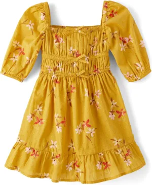 Gymboree Girls' and Toddler Short Sleeve Tiered Dresses
