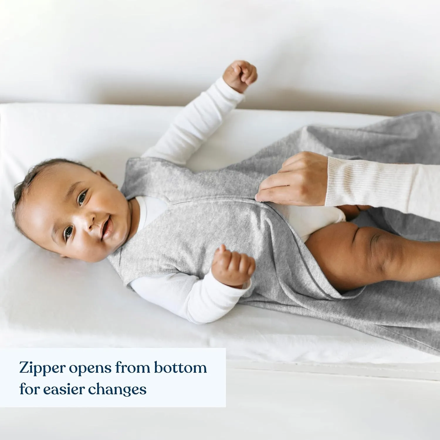 HALO SleepSack, 100% Cotton Wearable Blanket, Swaddle Transition Sleeping Bag, TOG 0.5
