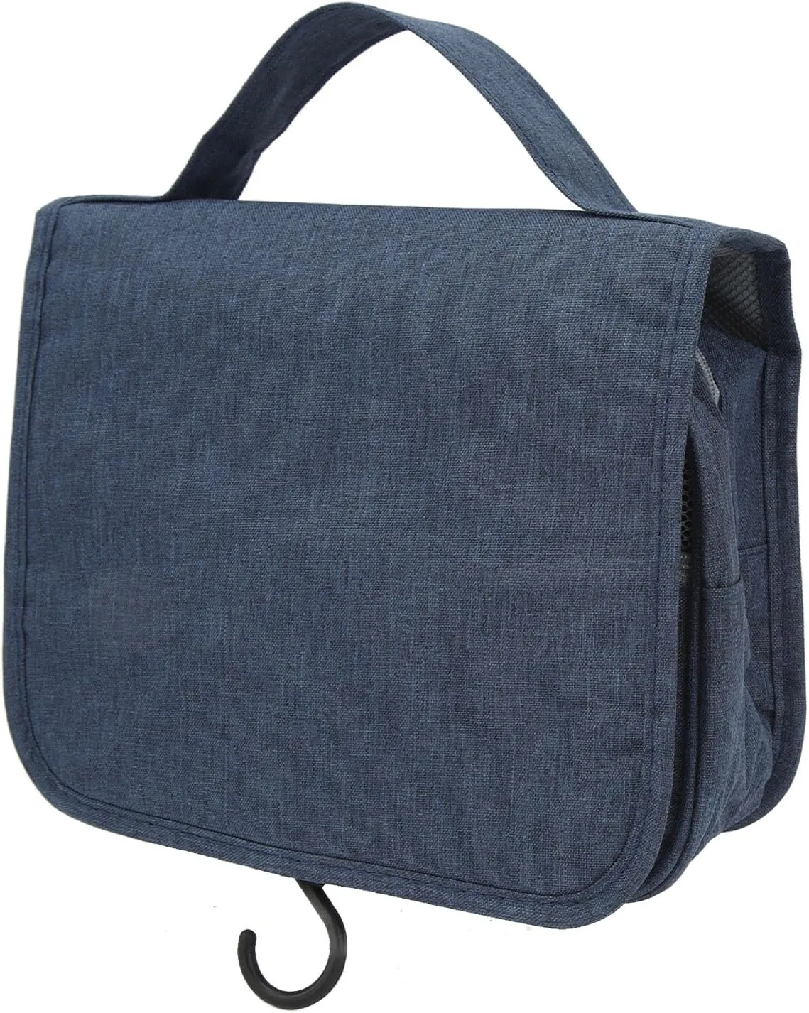 Hanging Toiletry Bag with Hanging Hooks, Visible TPU Compartment for Toothpaste and Toothbrushes for Toiletries, Cosmetics, Shower Bag for Home, Travel, Business Trips, Camping