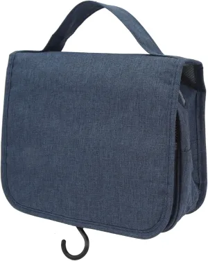 Hanging Toiletry Bag with Hanging Hooks, Visible TPU Compartment for Toothpaste and Toothbrushes for Toiletries, Cosmetics, Shower Bag for Home, Travel, Business Trips, Camping
