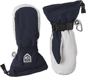 Hestra Women's Heli Ski Female Mitt, Leather Snow Mitten for Skiing, Snowboarding and Mountaineering