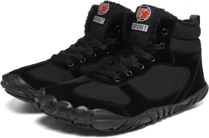 Hike Footwear Waterproof Winter Barefoot Shoes, Walking Hiking Boots for Women Men Trail Running Healthy Non-Slip