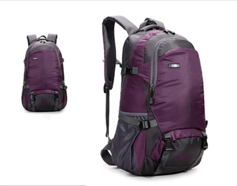 Hiking Backpack 45L Waterproof Backpack Outdoor Sport Daypack for Climbing Mountaineering Fishing Travel Cycling