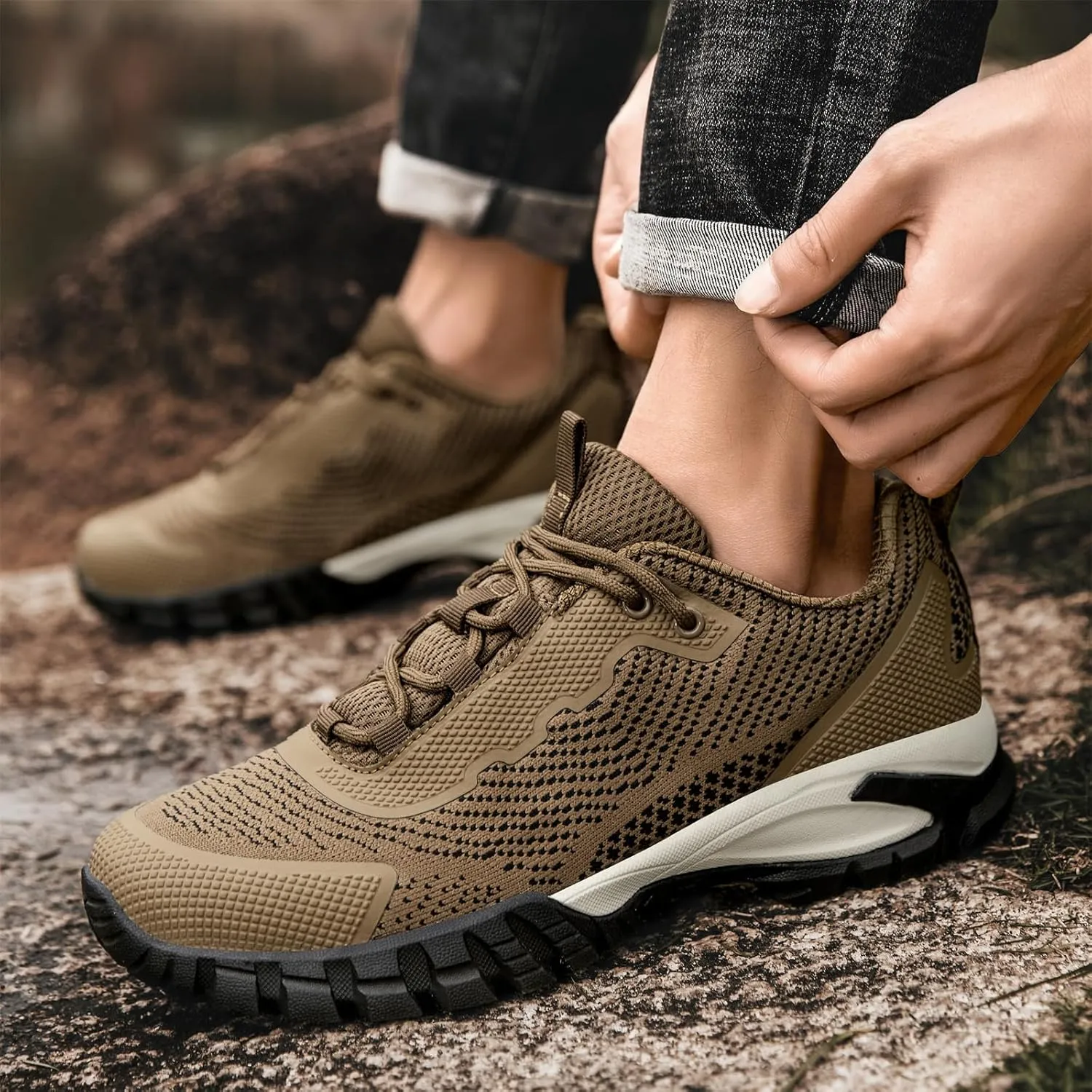 Hiking Shoes Women Waterproof Lightweight for Trail Trekking Camping Outdoor