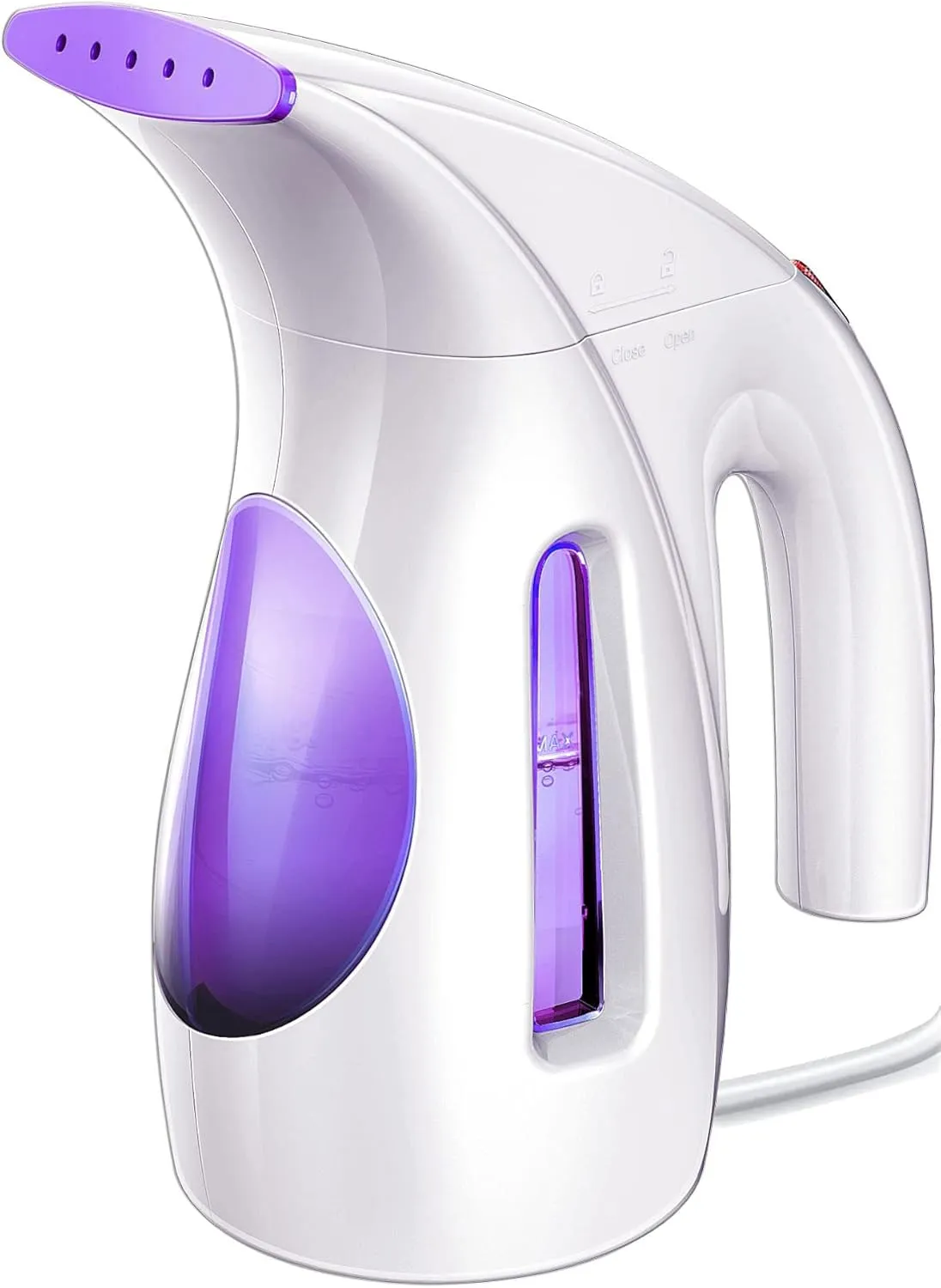 HiLIFE Steamer for Clothes, Portable Handheld Design, 240ml Big Capacity, 700W, Strong Penetrating Steam, Removes Wrinkle, for Home, Office and Travel(ONLY FOR 120V)