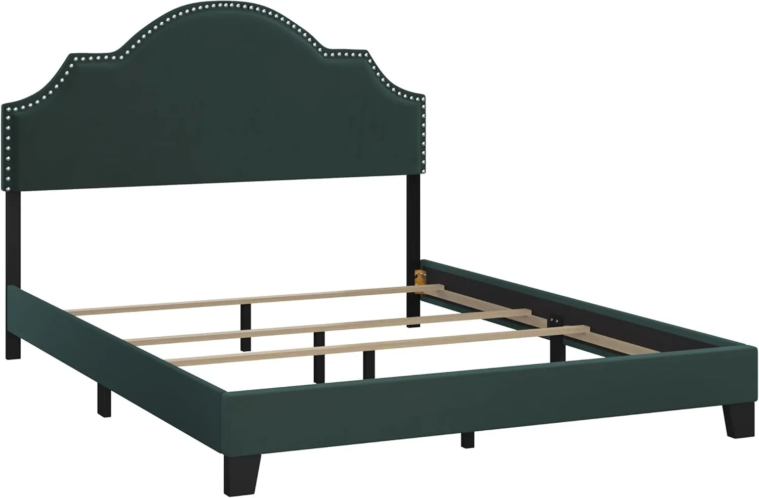 Hillsdale, Cynthia Upholstered Queen Bed, Green