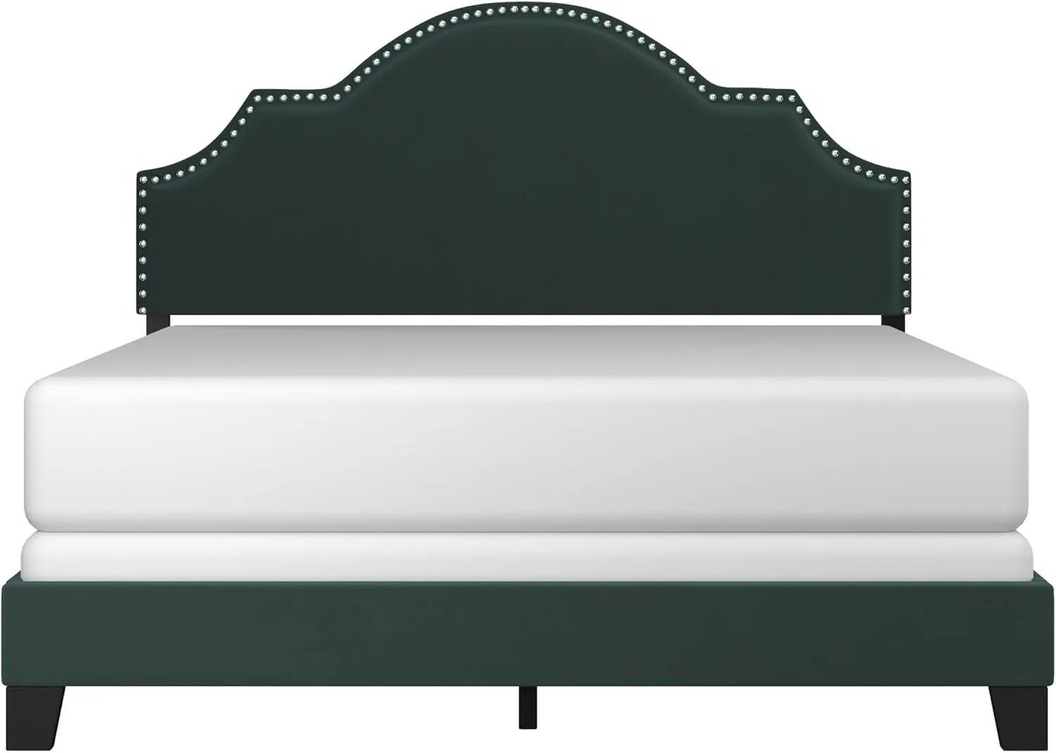 Hillsdale, Cynthia Upholstered Queen Bed, Green