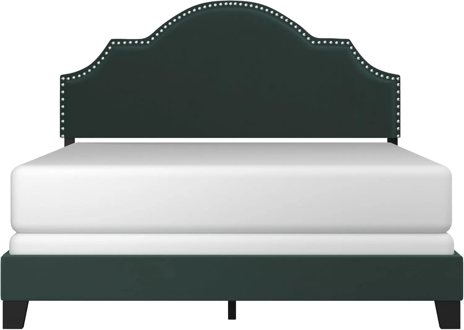 Hillsdale, Cynthia Upholstered Queen Bed, Green