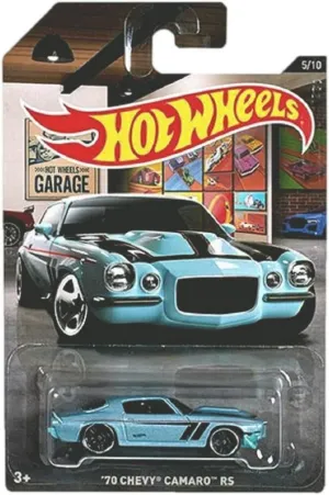 Hot Wheels Wal Mart Exclusive Garage Series '70 CHEVY CAMARO RS 5/10 New - Near Mint