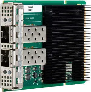 HPE Broadcom BCM57412 Ethernet 10Gb 2-Port SFP  OCP3 Adapter for HPE - PCI Express 3.0 x8-2 Port(s) - Optical Fiber - OCP 3.0 Bracket Height - 10GBase-X - SFP  - Plug-in Card