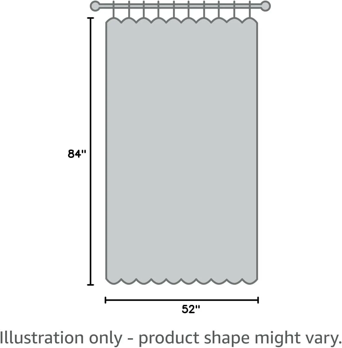 H.VERSAILTEX Linen Blackout Curtains 84 Inches Long, 100% Absolutely Blackout Thermal Insulated Textured Linen Look Curtain Draperies Anti-Rust Grommet with White Liner, 2 Panels, Dove Gray