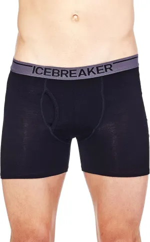 Icebreaker Merino Men's Anatomica Boxer with Fly, Underwear