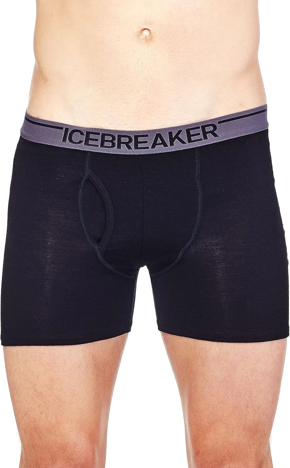 Icebreaker Merino Men's Anatomica Boxer with Fly, Underwear