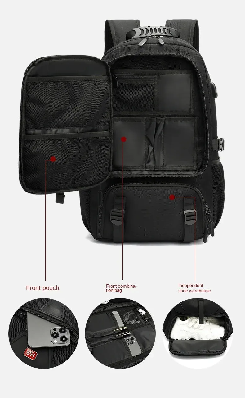 Icone™ Travel Backpack - Expandable Large Capacity Backpack