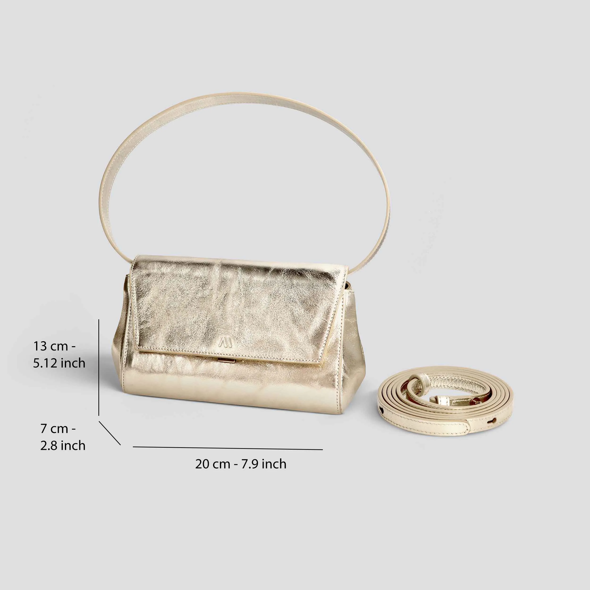 Ikon Clutch - light gold