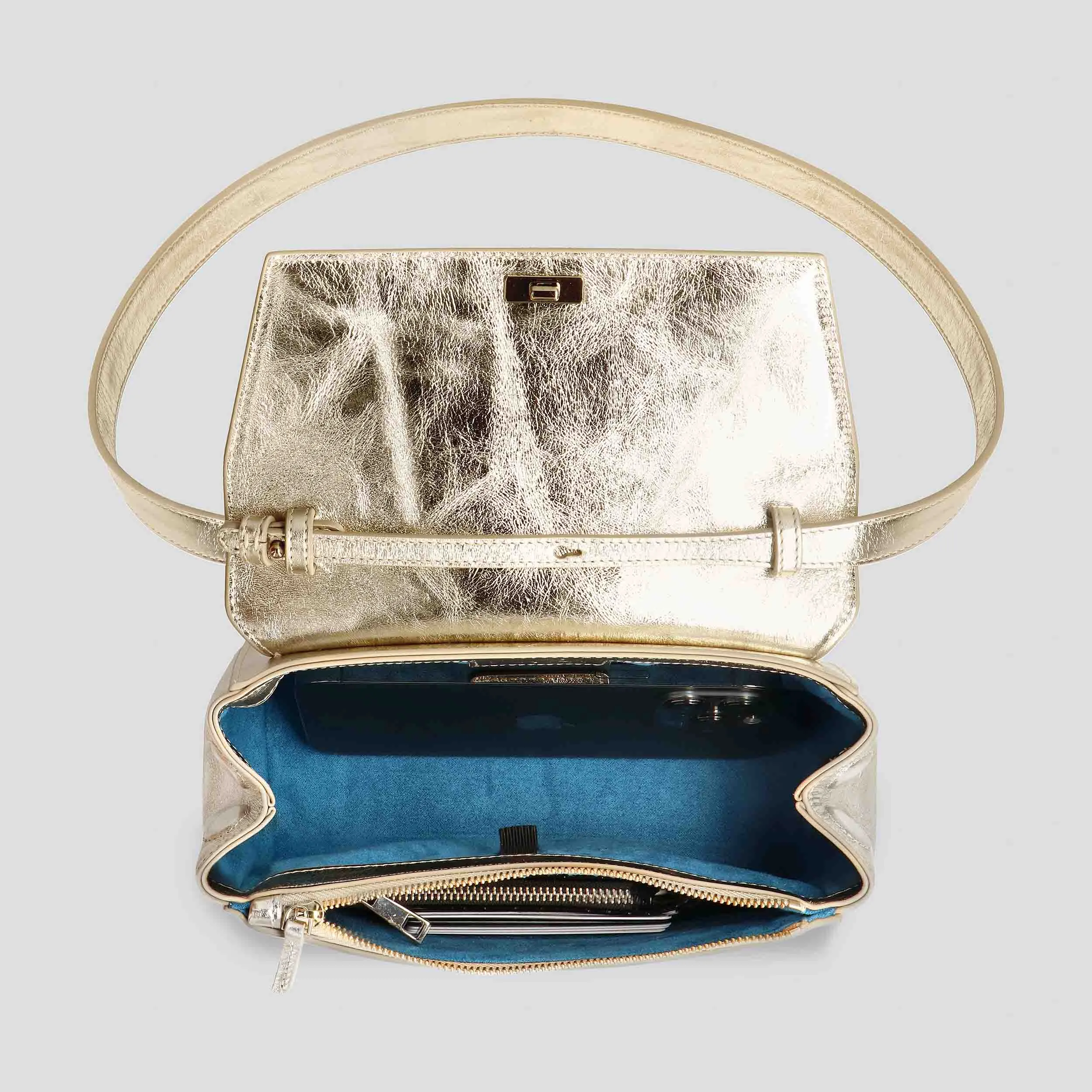 Ikon Clutch - light gold