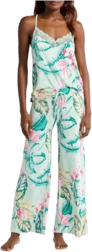 In Bloom by Jonquil Camisole & Pants Pajama Set - Small Multi