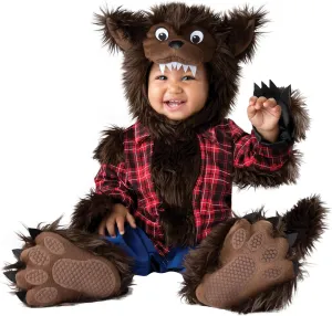 InCharacter Baby Boys' Wee Werewolf Costume, Multi, XS