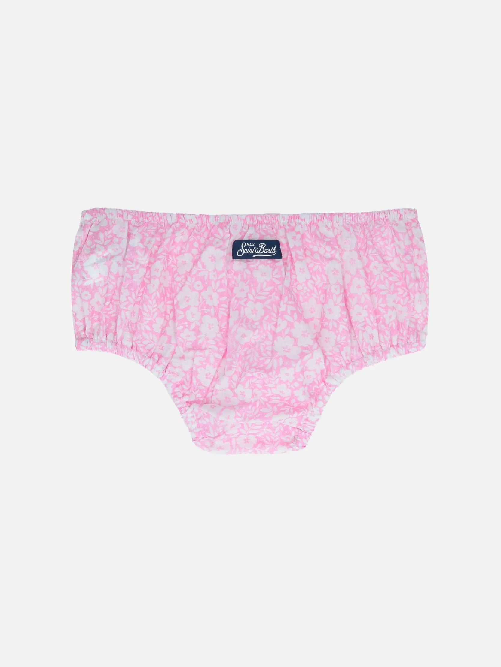 Infant bloomers Pimmy with vintage flower print