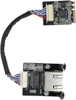 Intel i226-V Gigabit 2.5G Ethernet Server NIC Card - 30CM - M.2 Interface for Enhanced Network Speeds,Support youyeetoo X1 X86 SBC