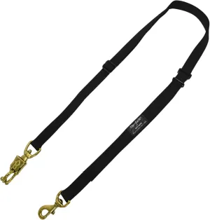 Intrepid International Adjustable Tie Safe Trailer Tie - Trailer Ties Horse Quick Release, Durable Nylon Horse Tie Down, Attaches to Breakaway Halters, Panic Snap, Safe Trailering, Adjusts 28" to 33"
