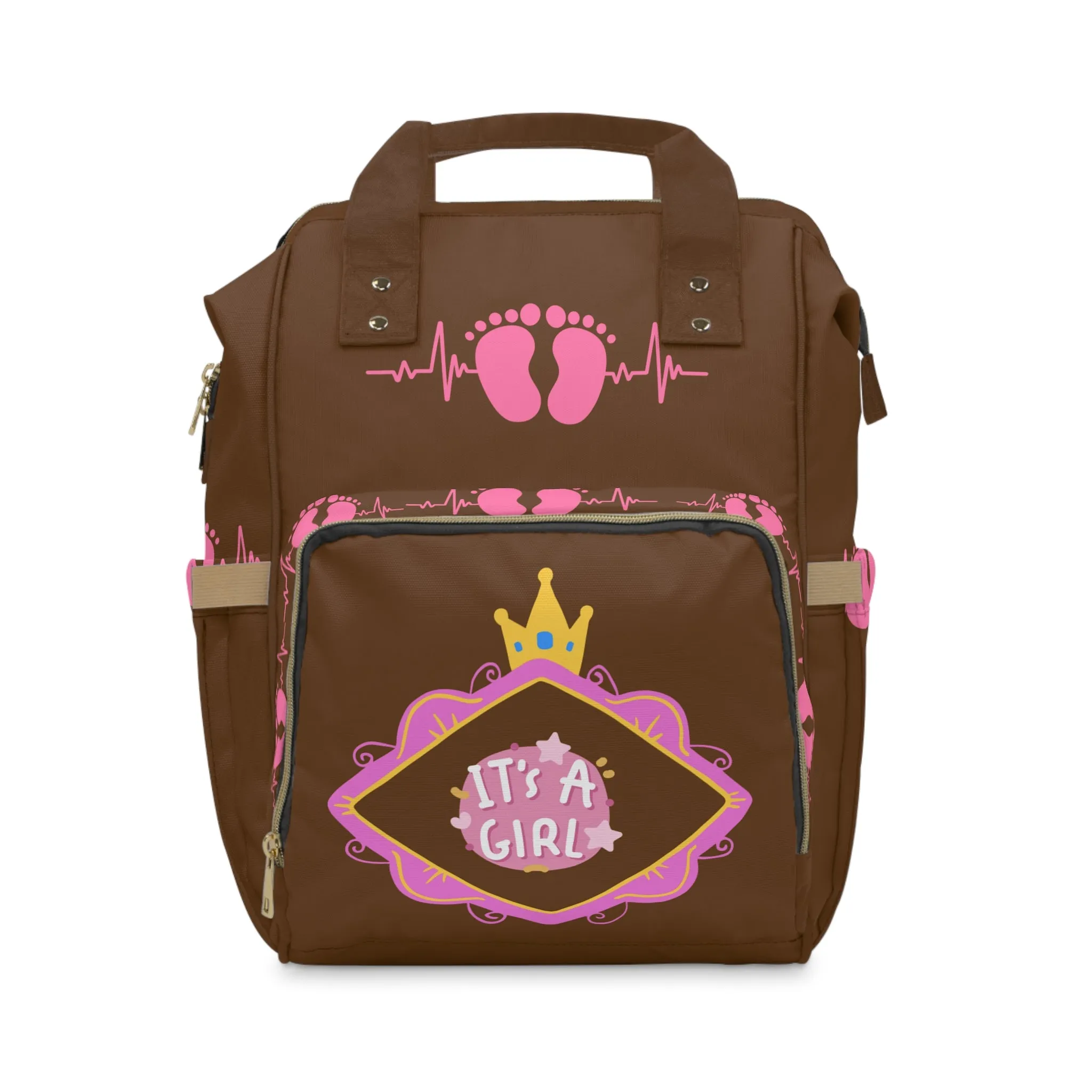 It's A Girl Multifunctional Diaper Backpack #IAG2