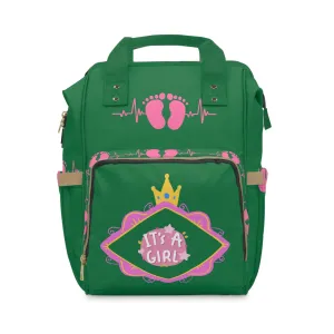 It's A Girl Multifunctional Diaper Backpack #IAG2