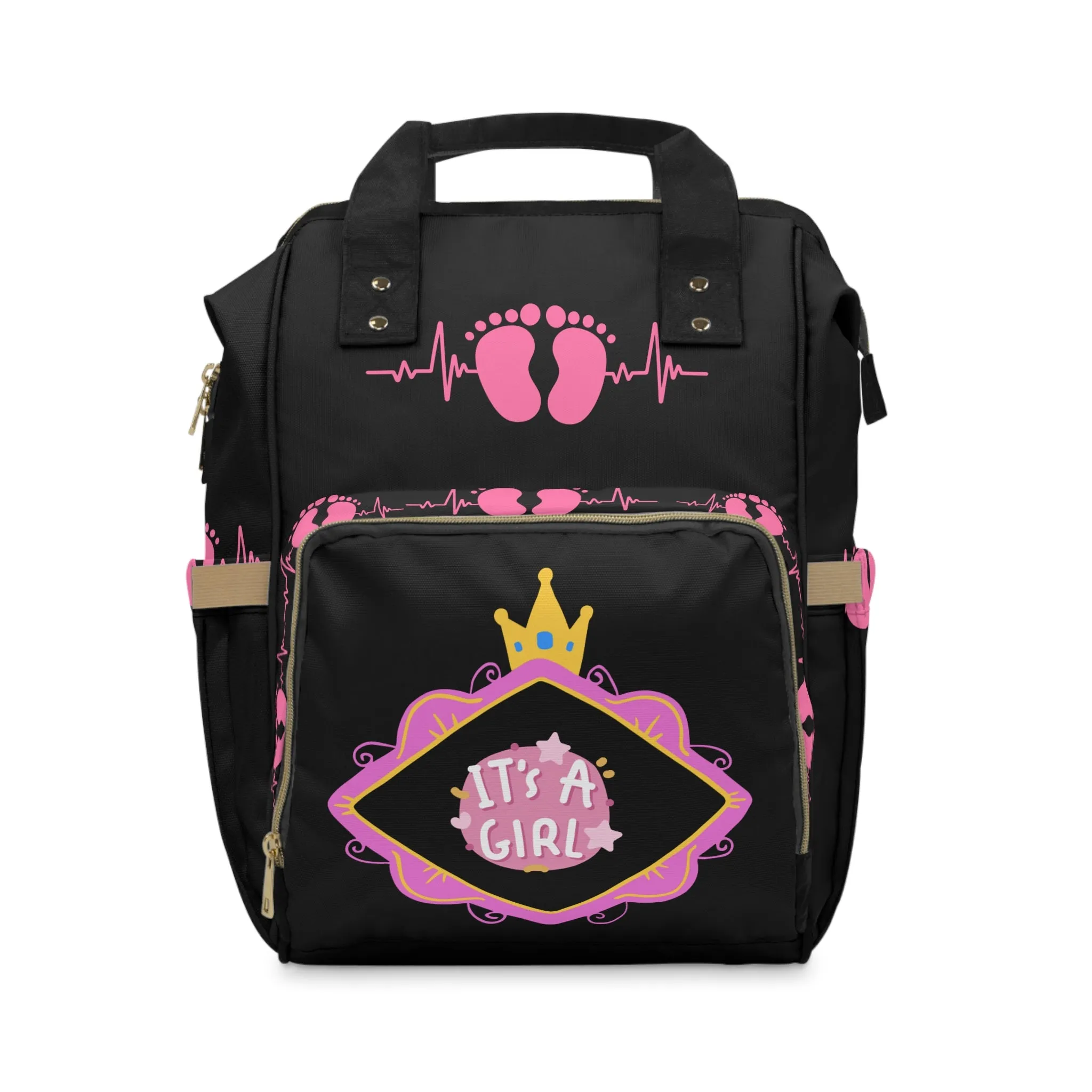 It's A Girl Multifunctional Diaper Backpack #IAG2
