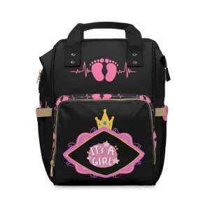 It's A Girl Multifunctional Diaper Backpack #IAG2