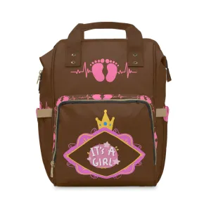 It's A Girl Multifunctional Diaper Backpack #IAG2