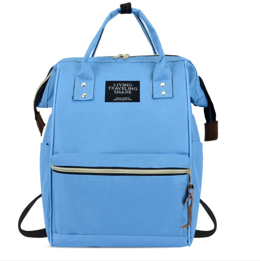 JADWorld's Waterproof Travel Baby Diaper Bags | Large-Capacity Baby Travel Backpack