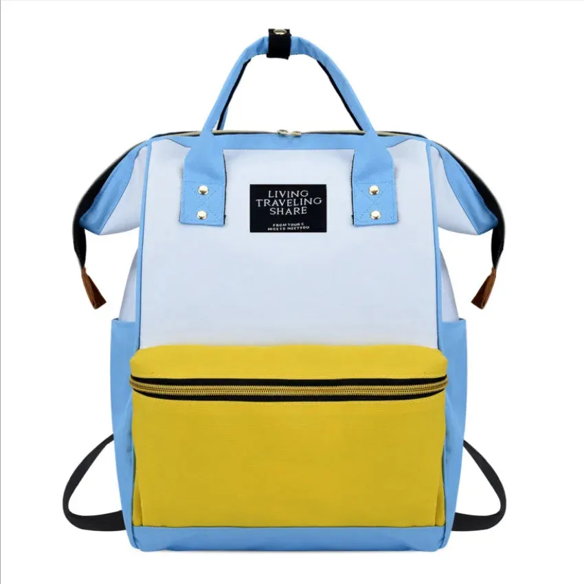 JADWorld's Waterproof Travel Baby Diaper Bags | Large-Capacity Baby Travel Backpack