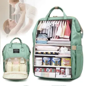 JADWorld's Waterproof Travel Baby Diaper Bags | Large-Capacity Baby Travel Backpack