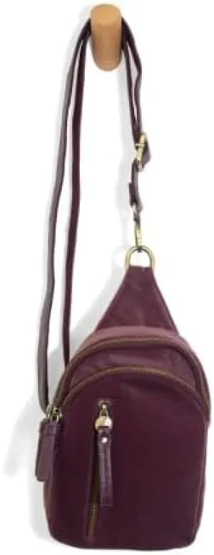 Joy Susan Velvet Sling Bag