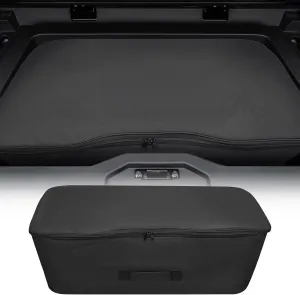 JOYTUTUS Sub Trunk Organizer Compatible with Cybertruck 2024 2023 Oxford Rear Trunk Storage Bag Waterproof Lower Bed Organizer Insulation Cooler Cybertruck Accessories
