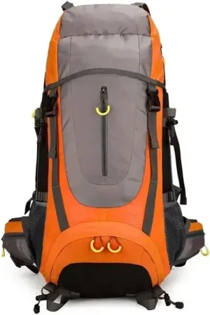 JSEIAJB 65L Outdoor Waterproof Backpack Travel Camping Climbing Sport Bag Nature Hiking Mountaineering Bag