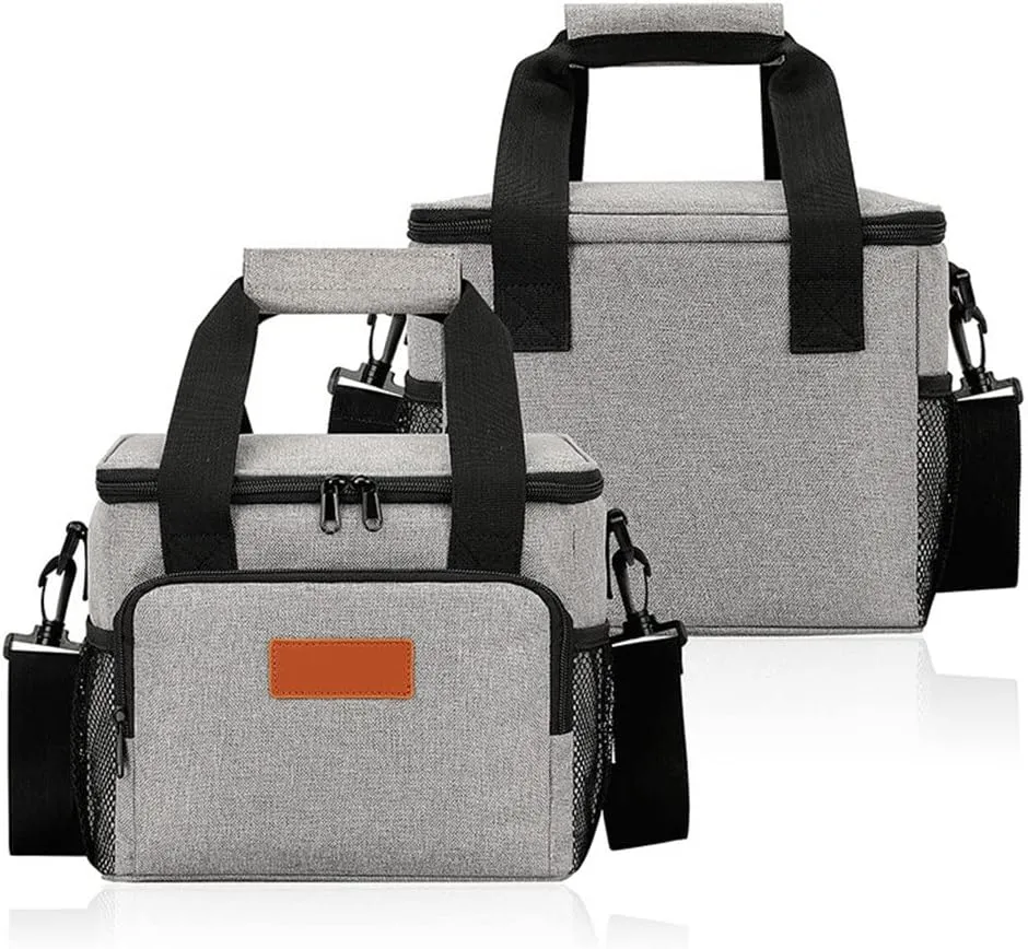 JSEIAJB Insulation Bag Ice Bag Large-Capacity Outdoor Picnic Bag Portable Shoulder Fresh-Keeping Multi-Function