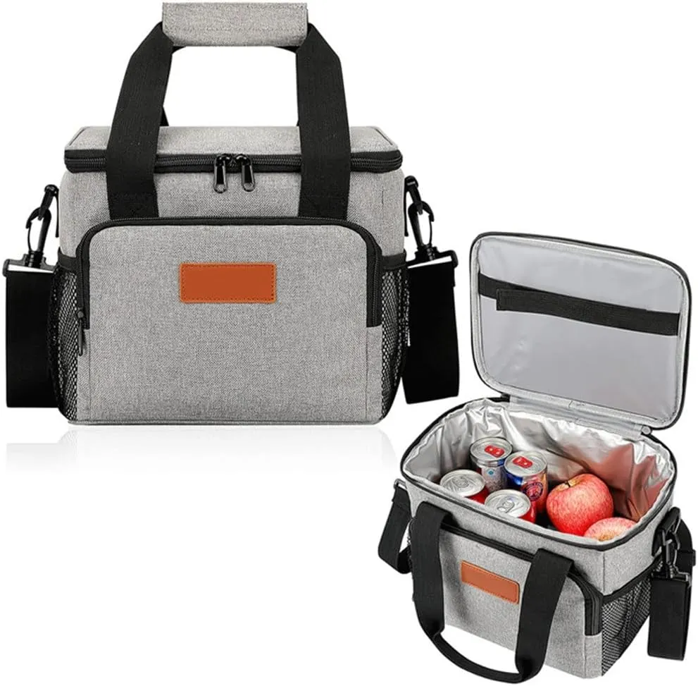 JSEIAJB Insulation Bag Ice Bag Large-Capacity Outdoor Picnic Bag Portable Shoulder Fresh-Keeping Multi-Function