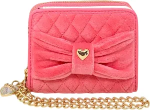 Juicy Couture Women's Square Zip Around Wallet with Wristlet Strap