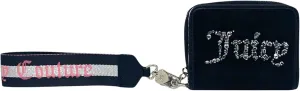 Juicy Couture Women's Square Zip Around Wallet with Wristlet Strap